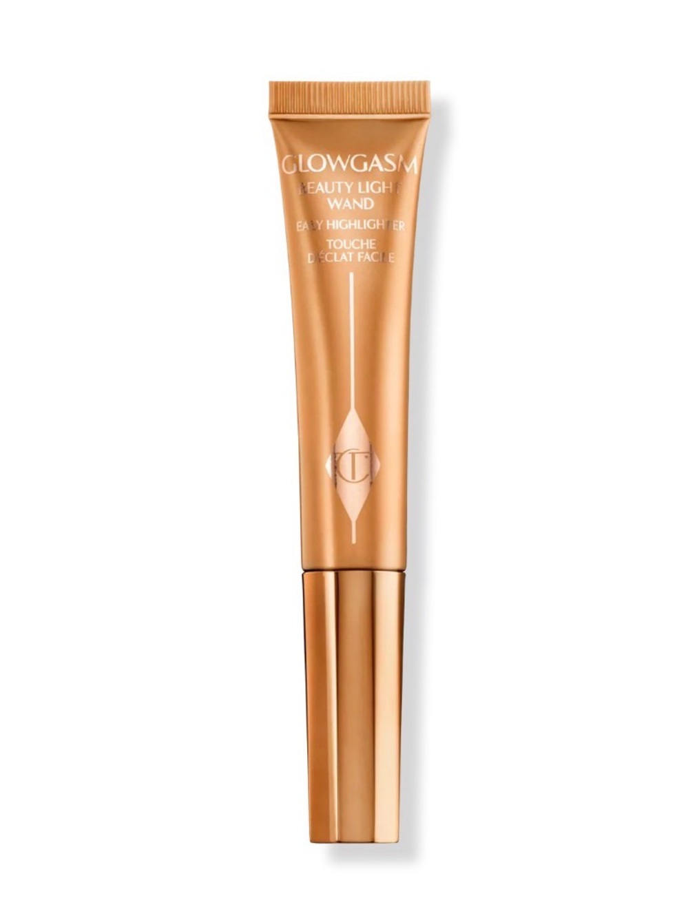 Charlotte Tilbury Glowgasm Highlighter Wand — Goldgasm NEW IN BOX✨